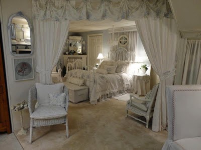 Decoración de dormitorio estilo Shabby Chic - Dormitorios colores y estilos