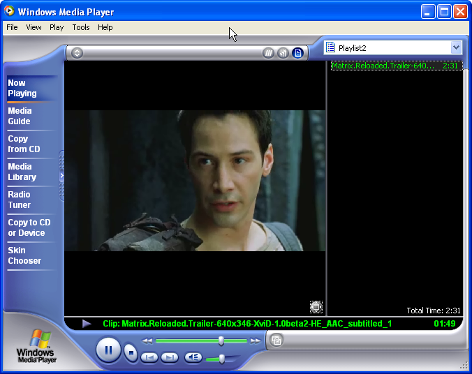 Realitas: Upgrade Windows Media Player in The Windows XP