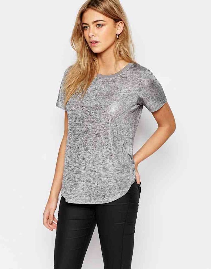 moda de brillo metalizada