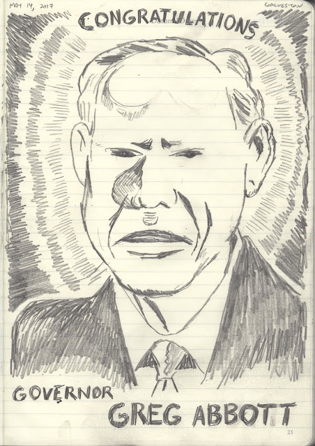 Pat Palermo's Galveston Drawing Diary