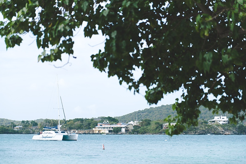 Boating in St Thomas in the USVI