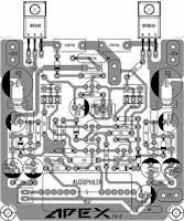 PCB Power Amplifier Apex FA-9
