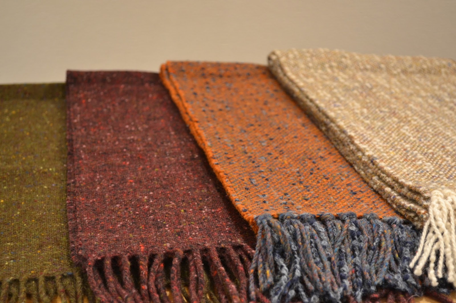 THE CASK : Studio Donegal - Donegal Muffler Tweed  Merino Wool