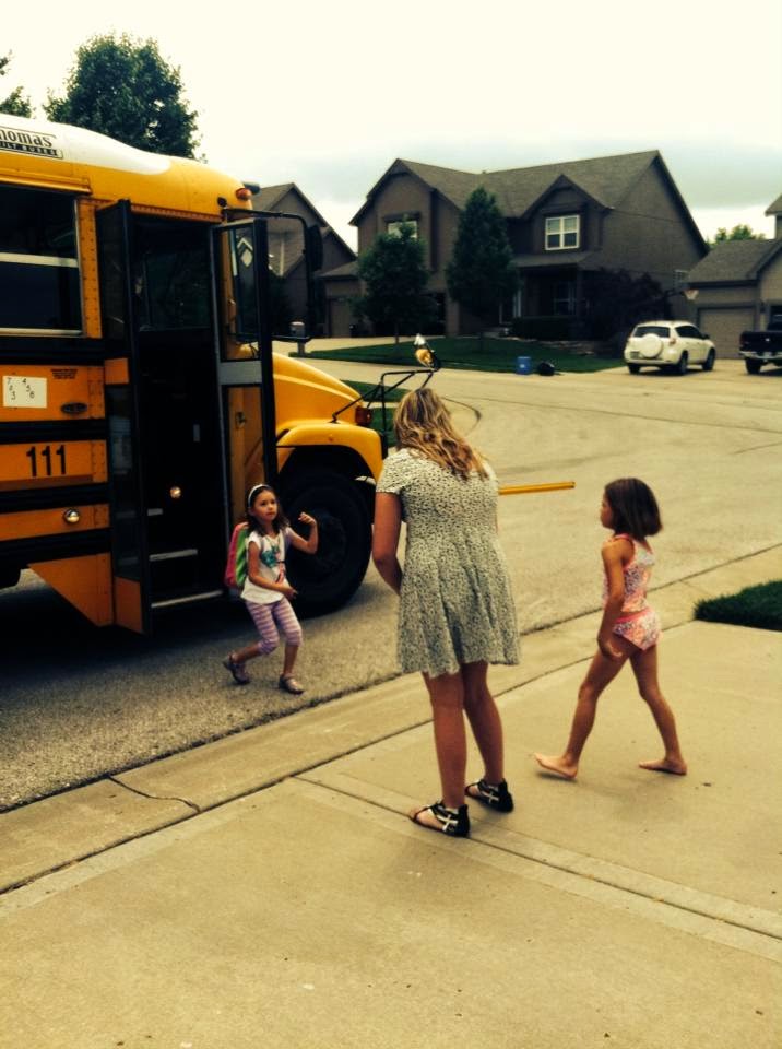 Ali Lilys Days Lily Getting Off The Bus