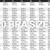 We cover 120 bra sizes and even more!