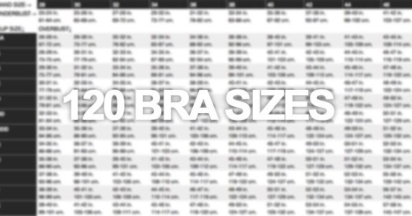 We cover 120 bra sizes and even more! - Helen Kukovski