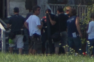 Superman se deja ver en el set de Man of Steel