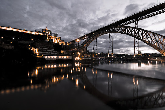 The LuÃs Bridge. Porto, Portugal
