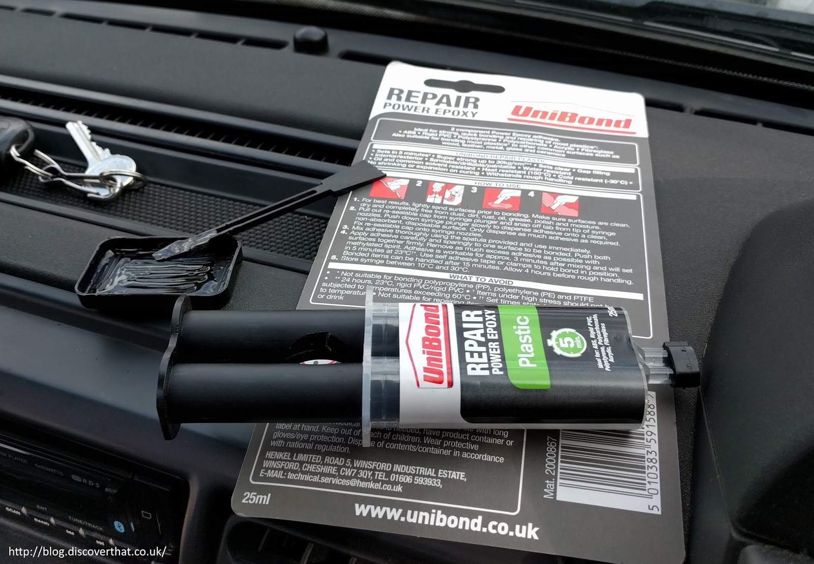 DiscoverThat - Journal: Fix sunroof drain