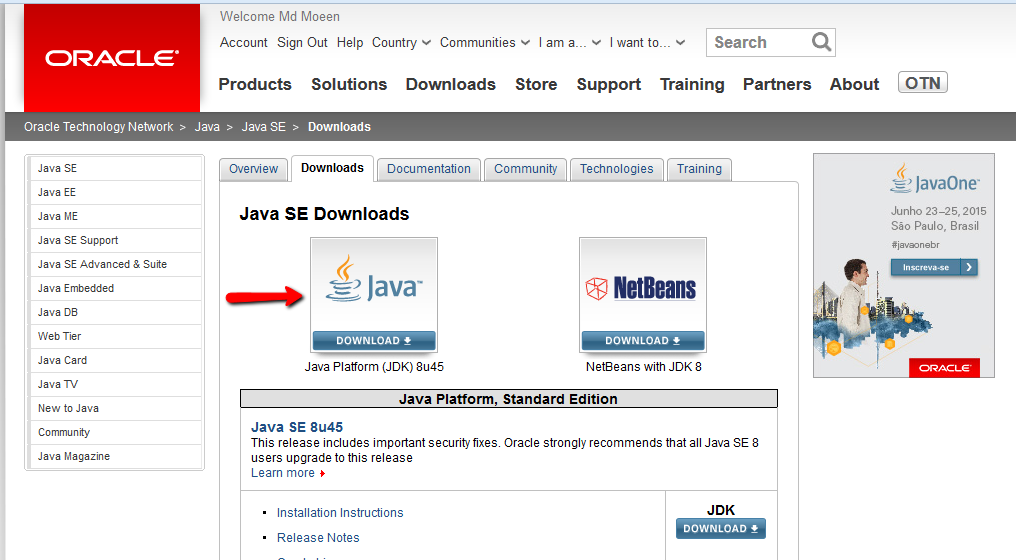 jdk 11 install