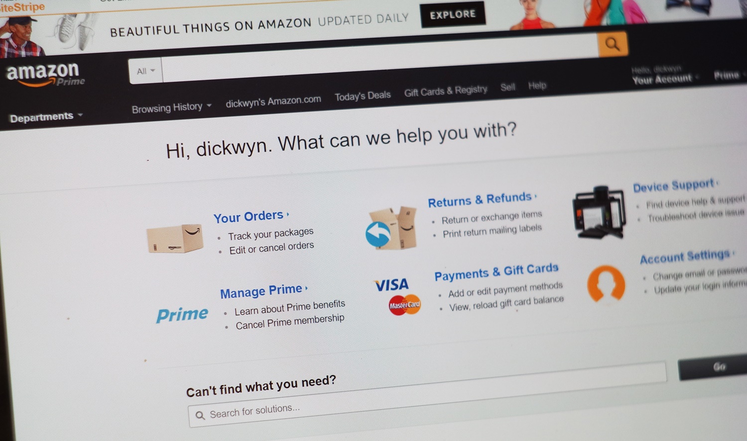 Experiencing Amazon's A+ customer service