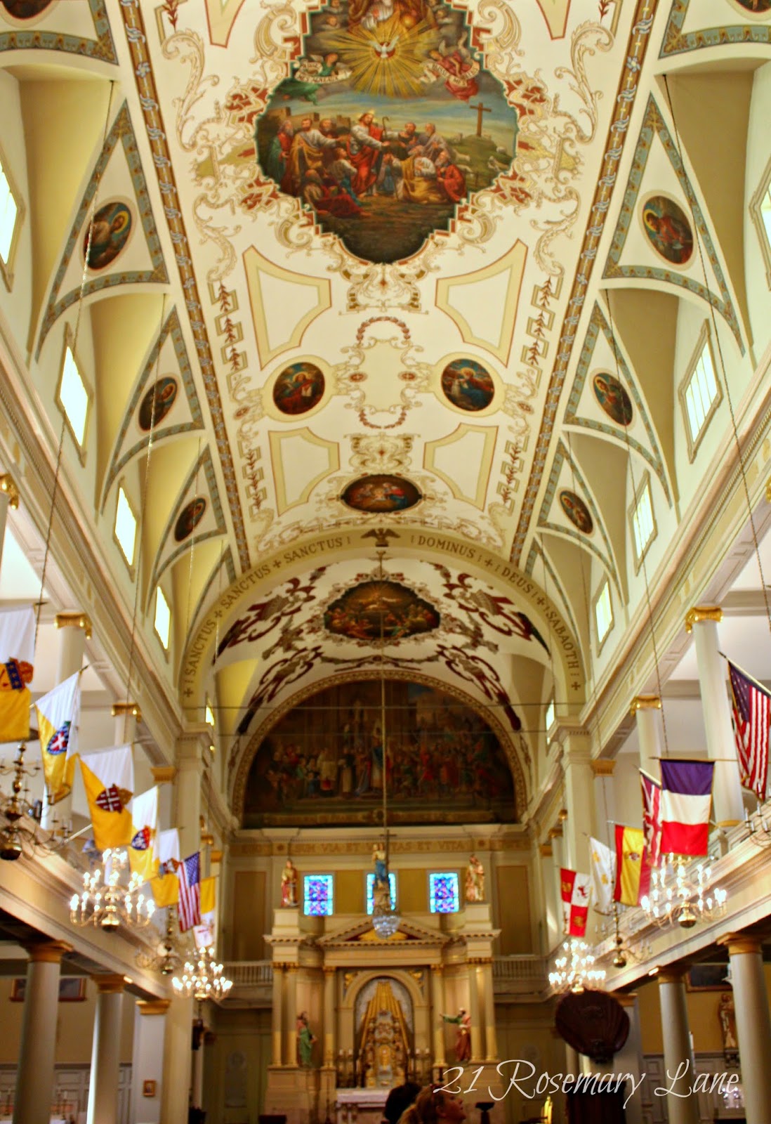 21 Rosemary Lane: The Cathedral Basilica of St Louis King of France, New Orleans