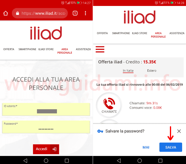 Iliad come controllare il credito e i dati residui su Android e iPhone