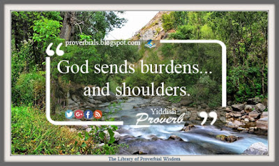 Saying about Burdens