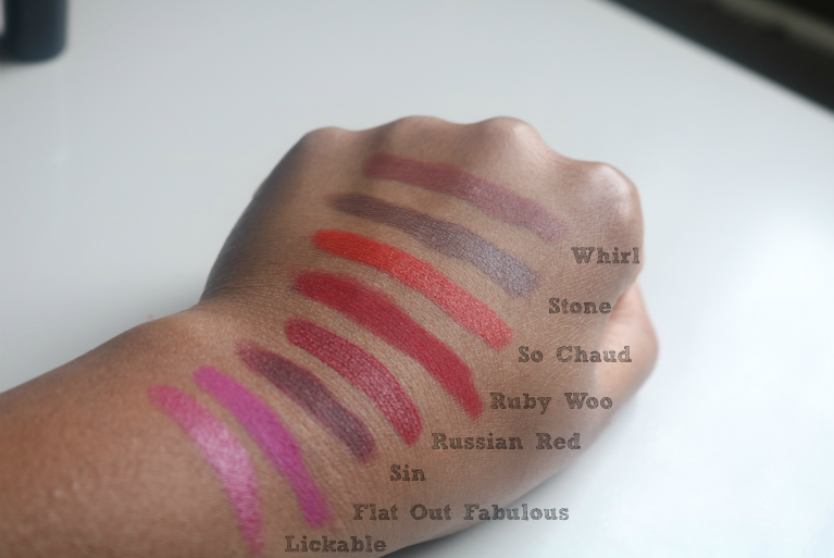 Mango And Fudge My Lil Mac Lipstick Collection