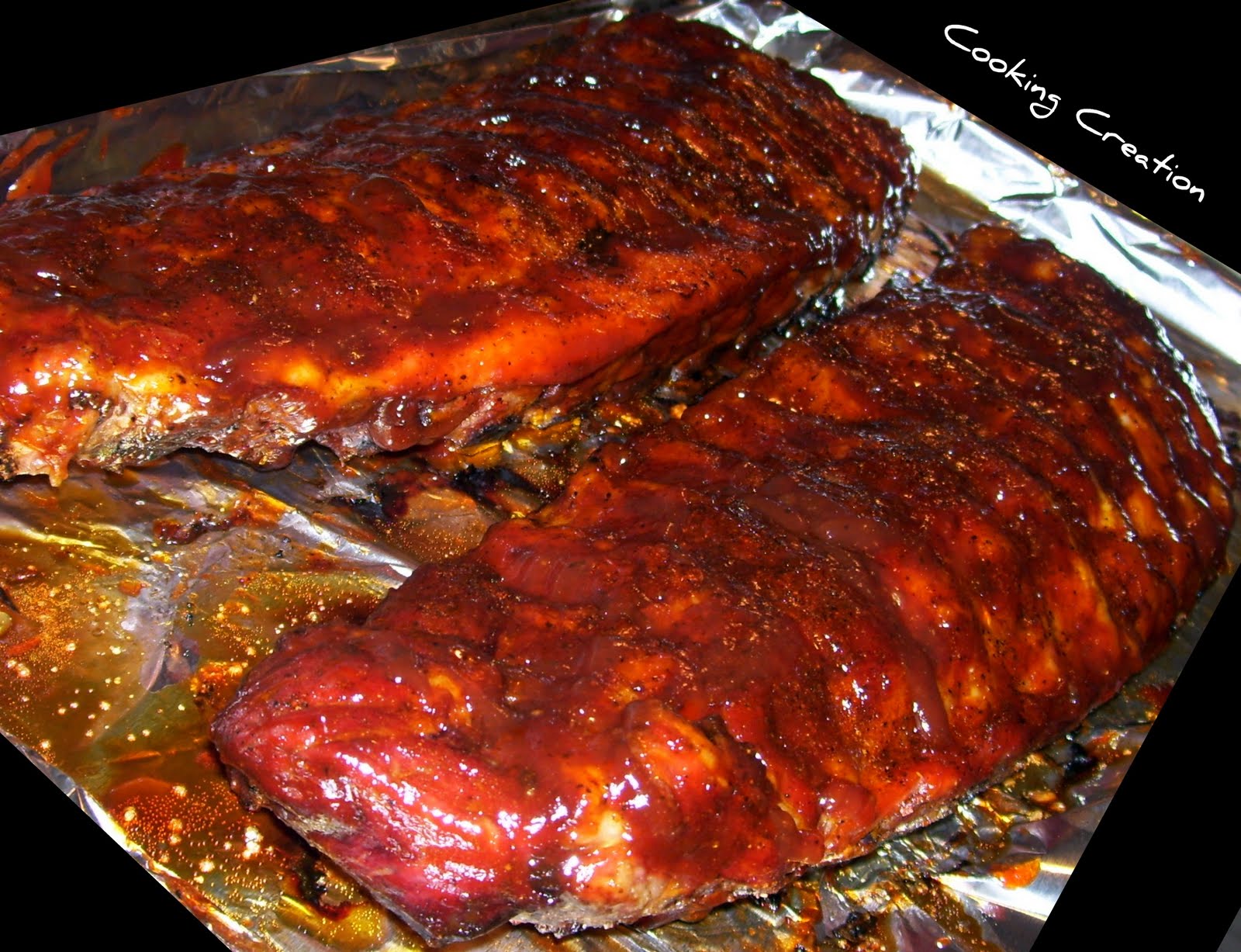 Cooking Creation SlowRoasted BBQ Pork Baby Back Ribs