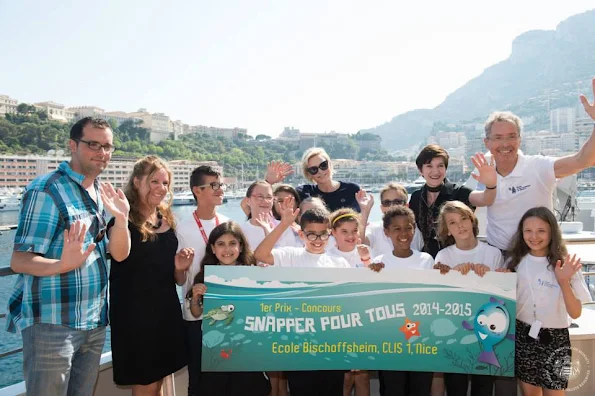 Princess Charlene of Monaco partecipated the Operation Snapper for All