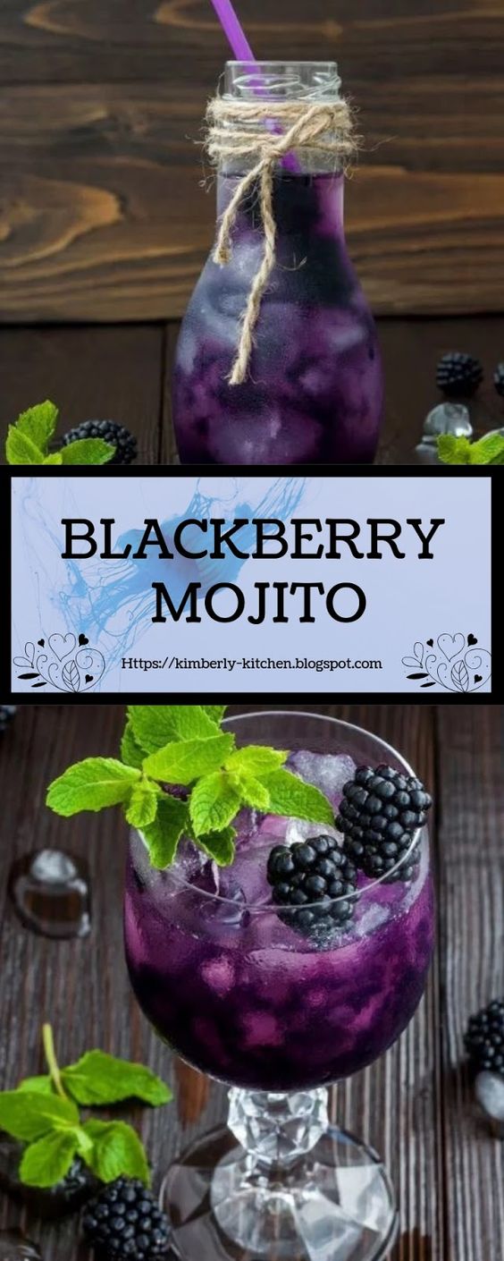 Blackberry Mojito Mom S Recipe Healthy