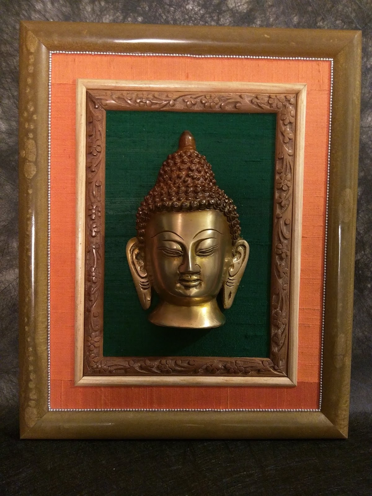 Framed BuddhaPolished Shilpam