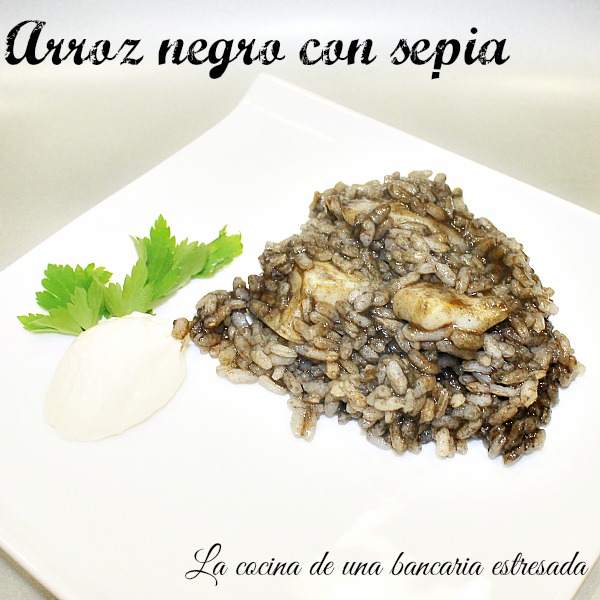 Receta de arroz negro con sepia