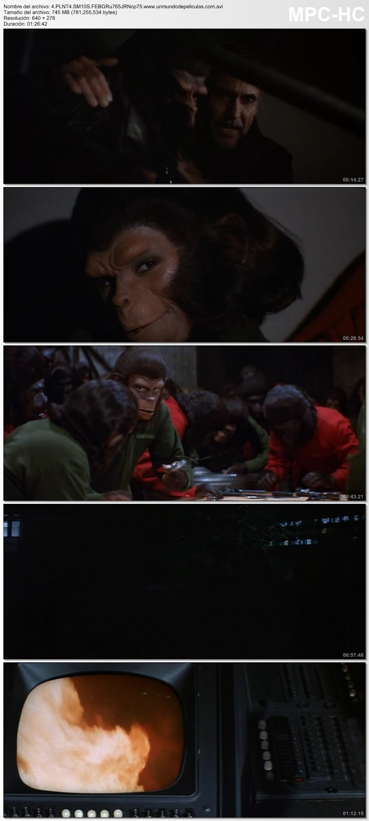 Capturas de la película.