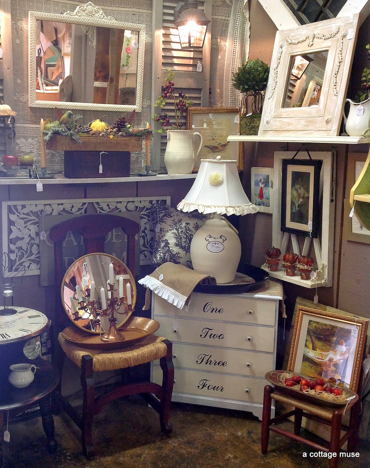 A Cottage Muse: vintage fall market weekend 2013 part two...