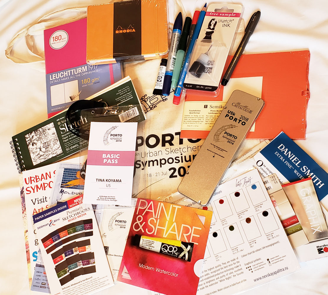 Fueled by Clouds & Coffee Porto Symposium, Part 4 Sketch Kit Review