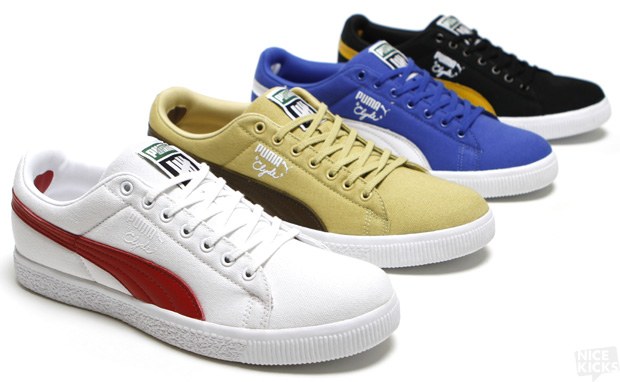 puma clyde canvas