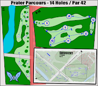 Prater Disc Golf Parcours Plan by Putterfly