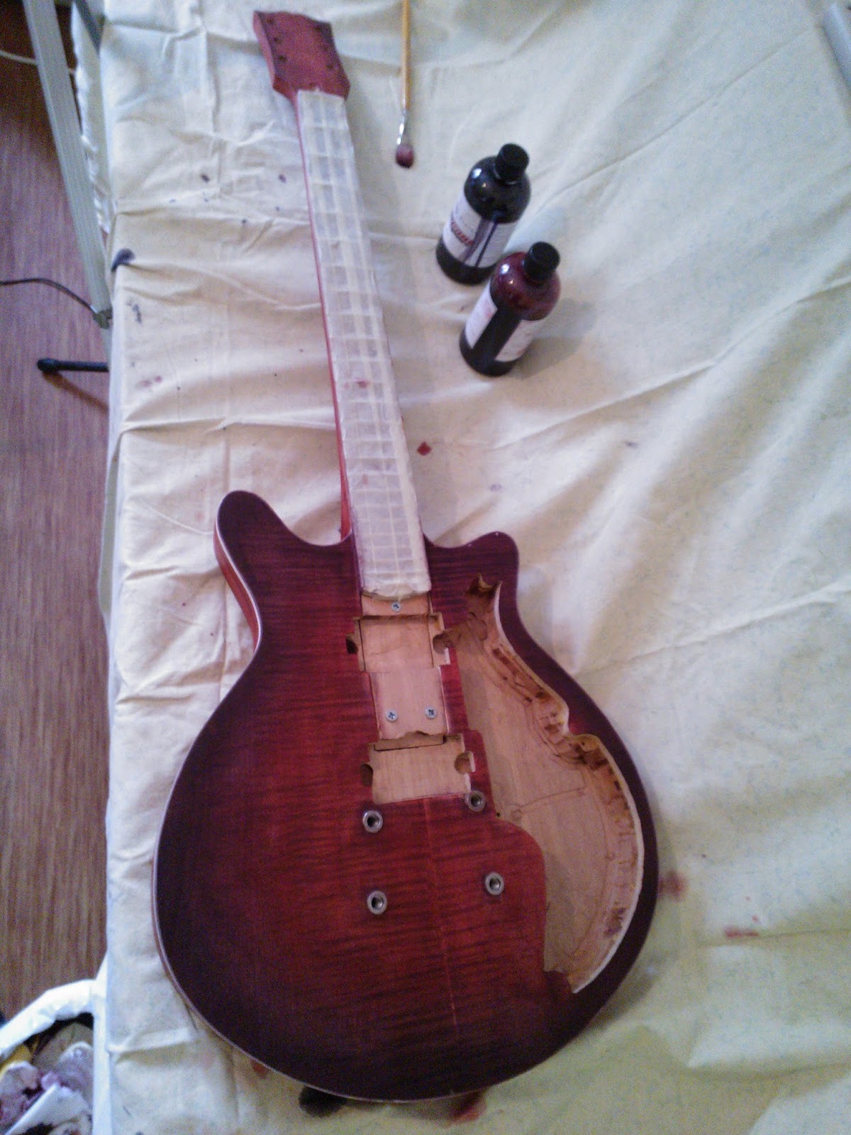 Crafts´n´Music Review Crimson Guitars, Stunning stains