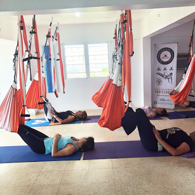 puerto rico, aeroyoga, yoga aereo, yoga aerea, aerial yoga, yoga swing, air yoga, retiros, cursos, clases, escuelas, formacion, certificacion, salud, wellness, tendencias, bienestar certificacion yoga aereo