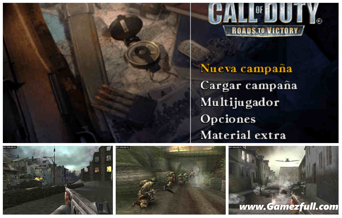 Call of Duty Roads to Victory PSP Español (MEGA)