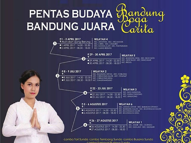 Event Seni Budaya "Bandung Boga Carita" April - Agustus 2017