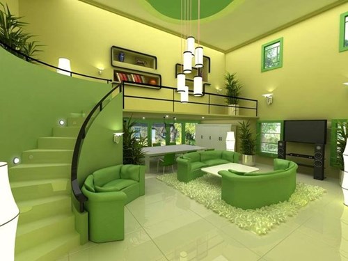 Kính màu ốp tường cho phòng khách đẹp, hiện đại Kính màu ốp tường cho phòng khách đẹp, hiện đại