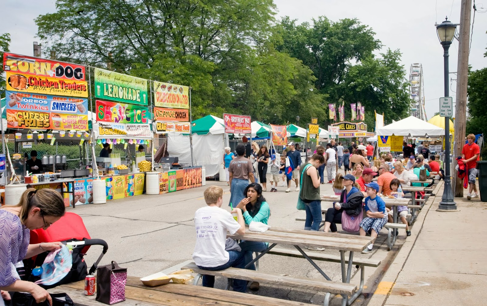 Mark Kodiak Ukena Libertyville Days Parade at Cook Memorial Park and