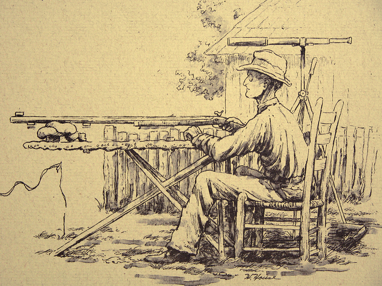 Contemporary Makers Hershel House Drawings