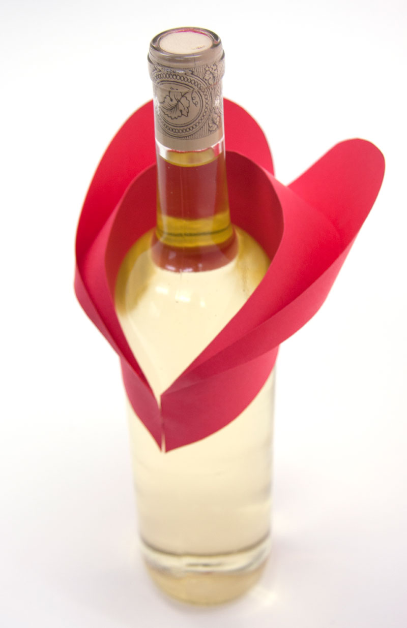 St. Valentin fun Wine labels design by Francis Routhier