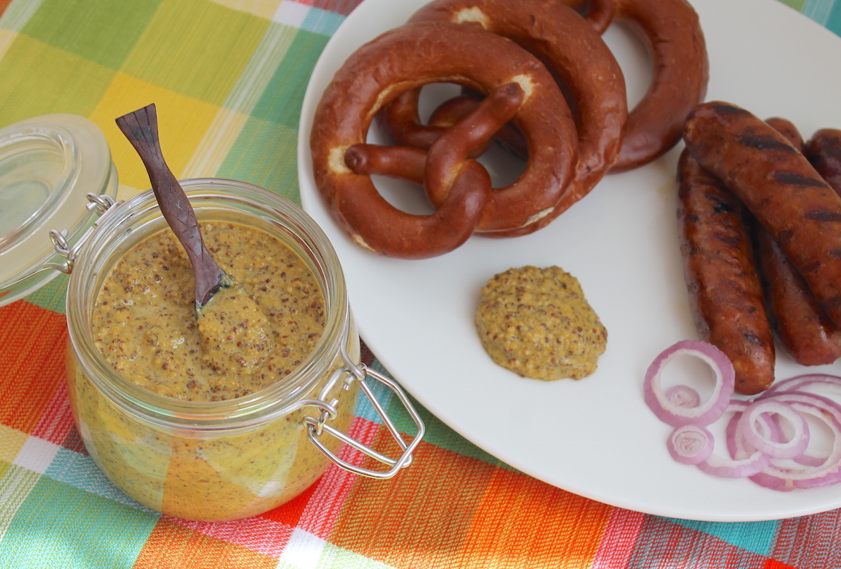 Food Lust People Love Spicy Beer Mustard