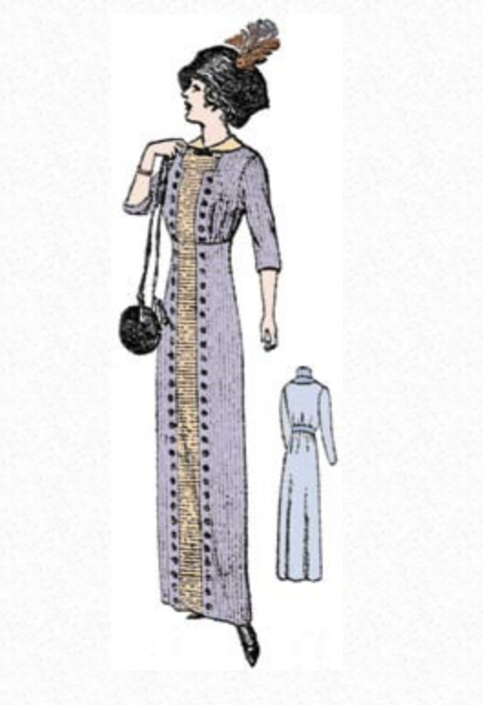 1912 day dress Clearance