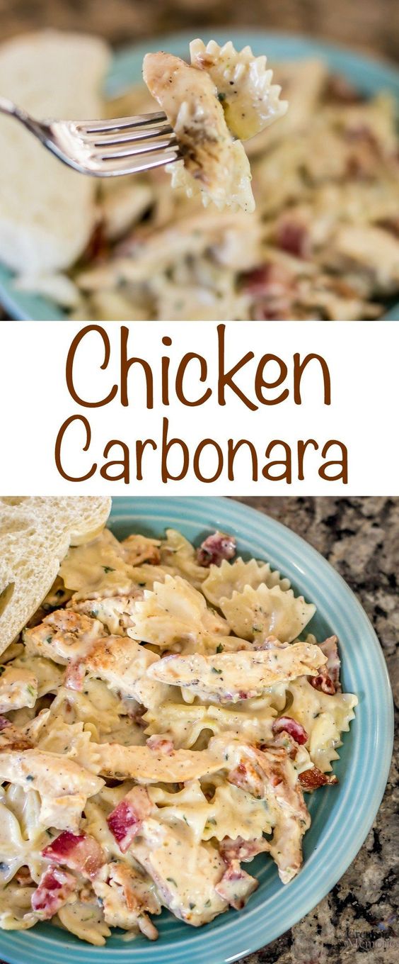 SENSATIONAL CHICKEN CARBONARA RECIPE #chicken #chickenrecipes #chickencarbonara #easyrecipes #carbonararecipes SENSATIONAL CHICKEN CARBONARA RECIPE #chicken #chickenrecipes #chickencarbonara #easyrecipes #carbonararecipes