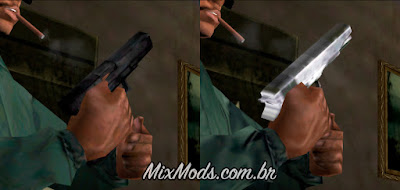 gta sa san mod cutscene glock fix