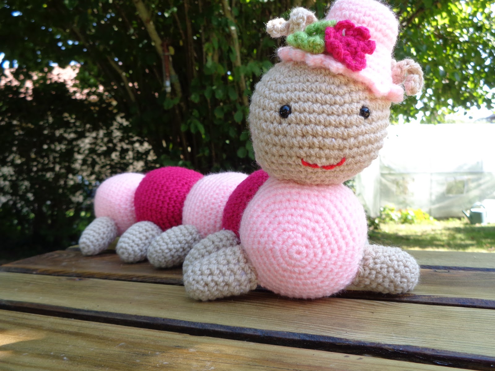 les Créa. de CHO7 Amigurumi chenille