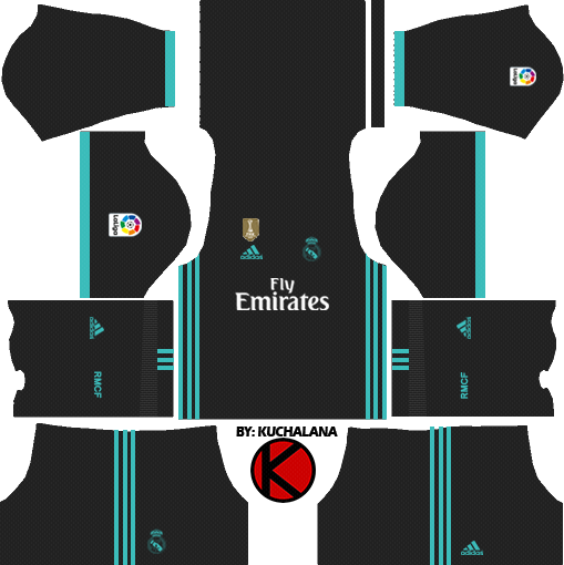 Real madrid hotsell kit 2018 dls