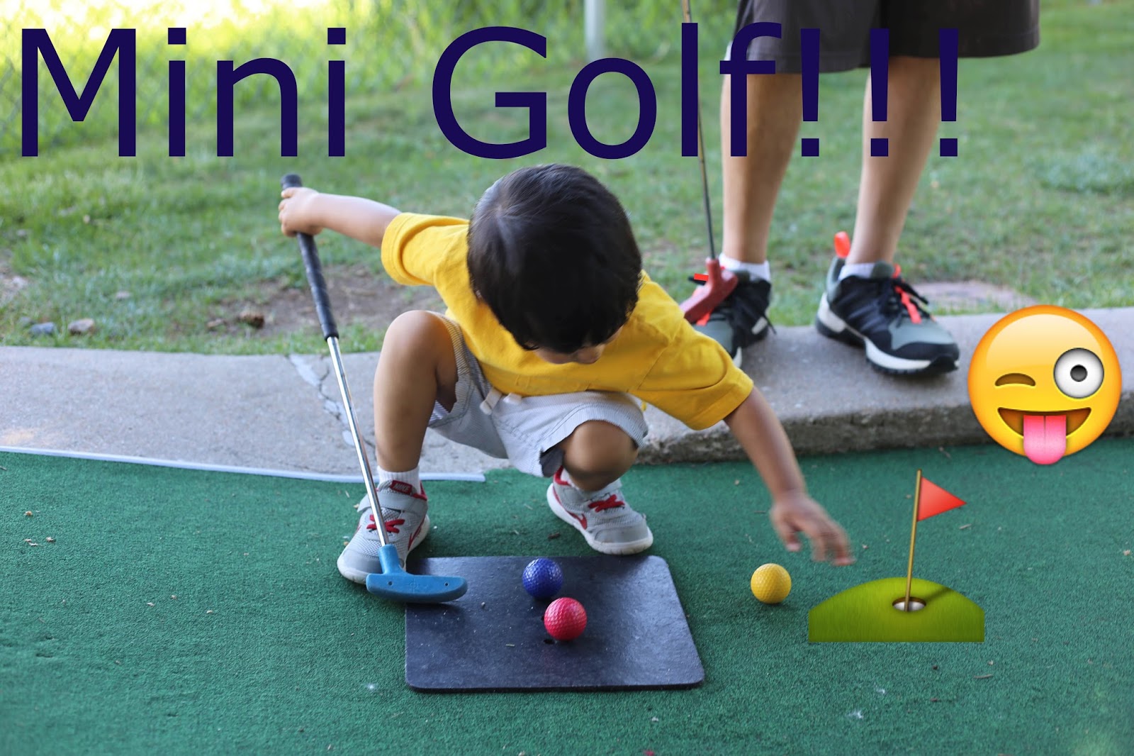 Mini Golf Putters Pride 54 Holes of Adventure! live life and enjoy!