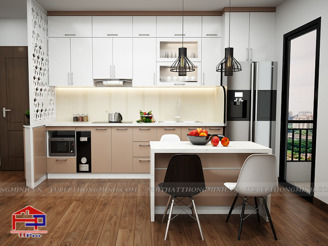 thiết kế nội thất phòng bếp chung cư 2 thiet-ke-noi-that-phong-bep-chung-cu-2