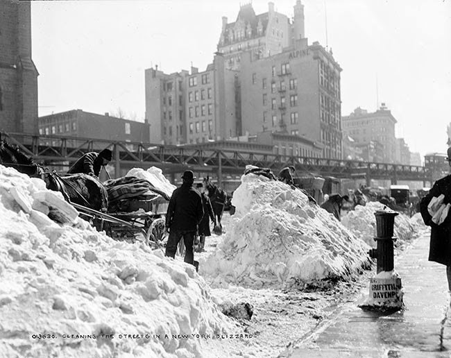 La gran tormenta de nieve de 1899