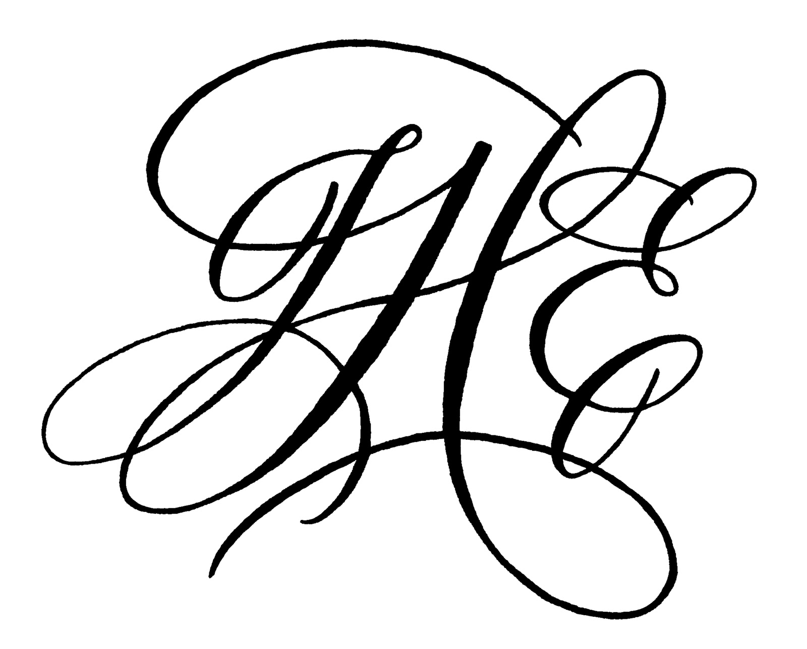 A to Z Calligraphy: Monograms