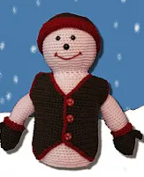 http://www.ravelry.com/patterns/library/snowman-crochet-doll