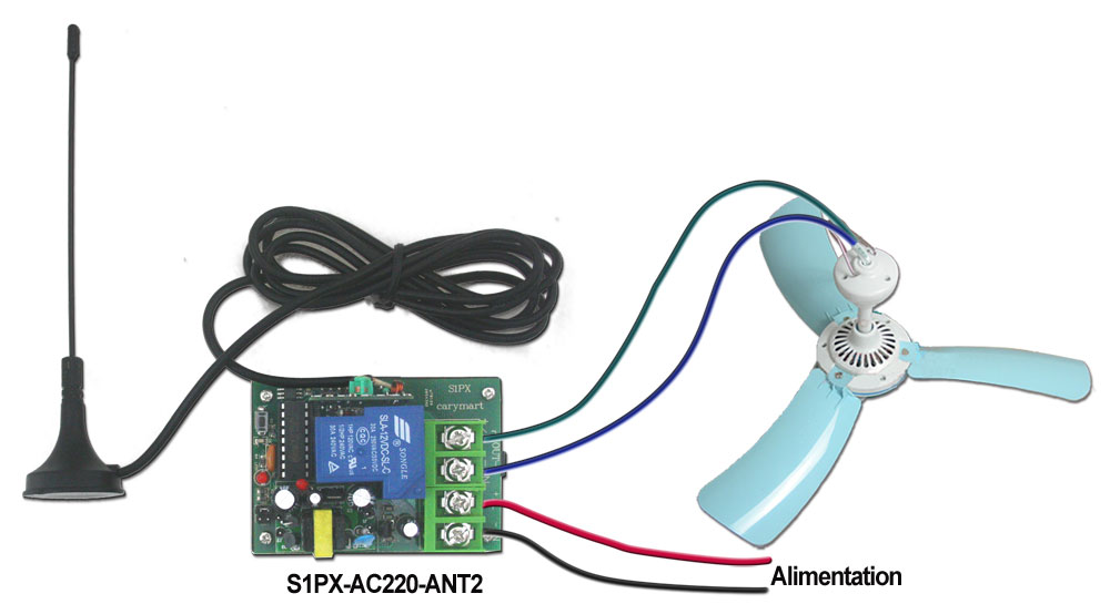 Kit Interrupteur Sans Fil Pour Équipement