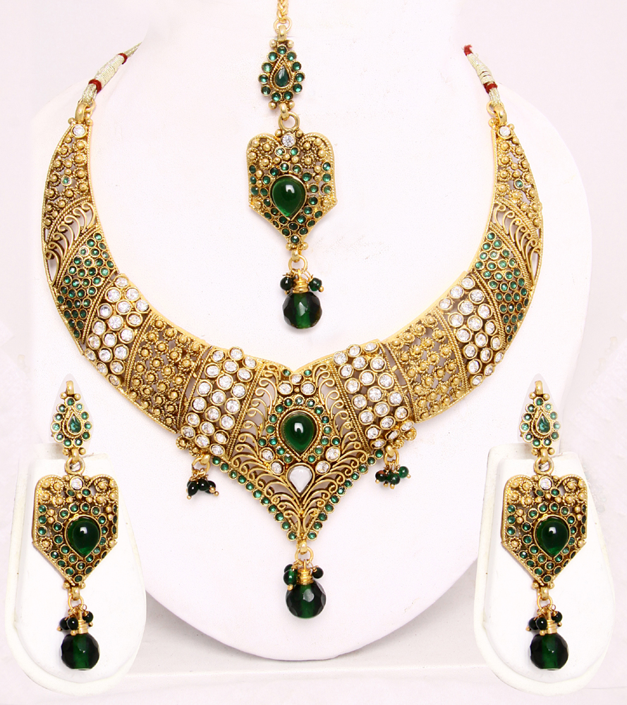 marriage jewellery set gold